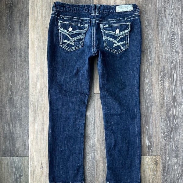 Y2K Amethyst Capri Jeans Skinny Low Rise Size 9 / W30