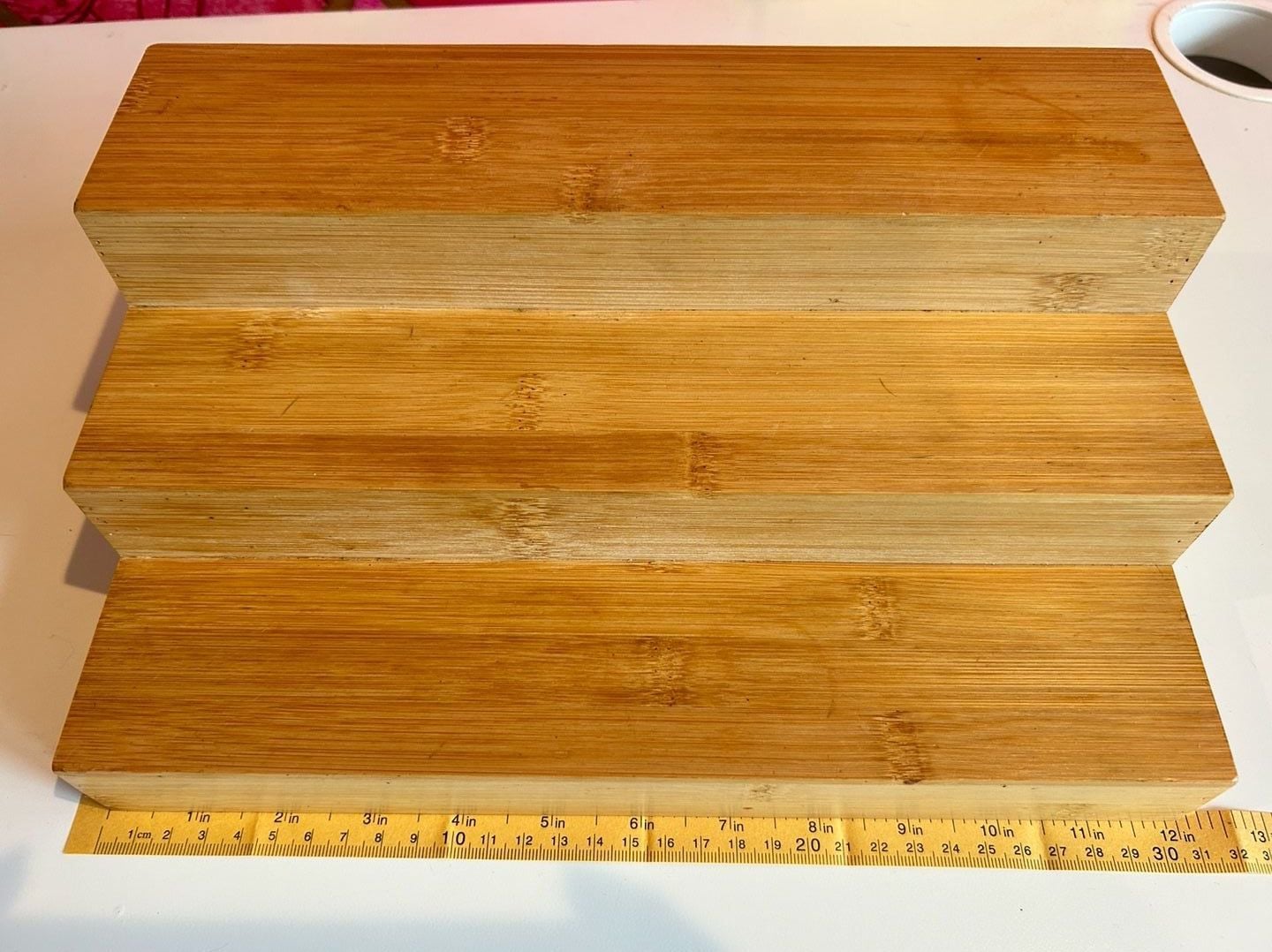 Style Selections 3-Tier Freestanding Natural Bamboo Wood Spice Rack Organizer 5