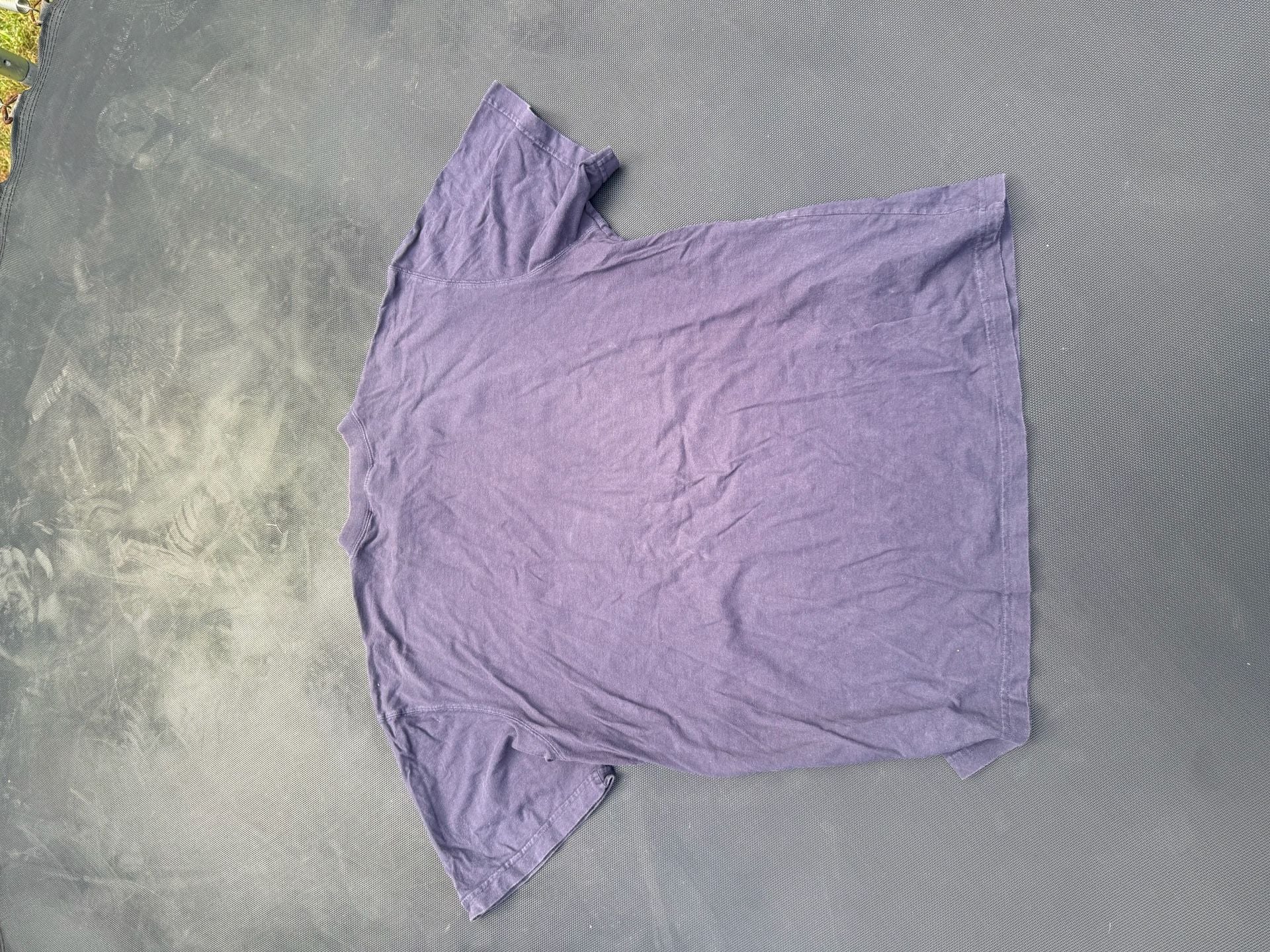 L.L.Bean Pocket T-Shirt Size Large Regular Purple Cotton 5
