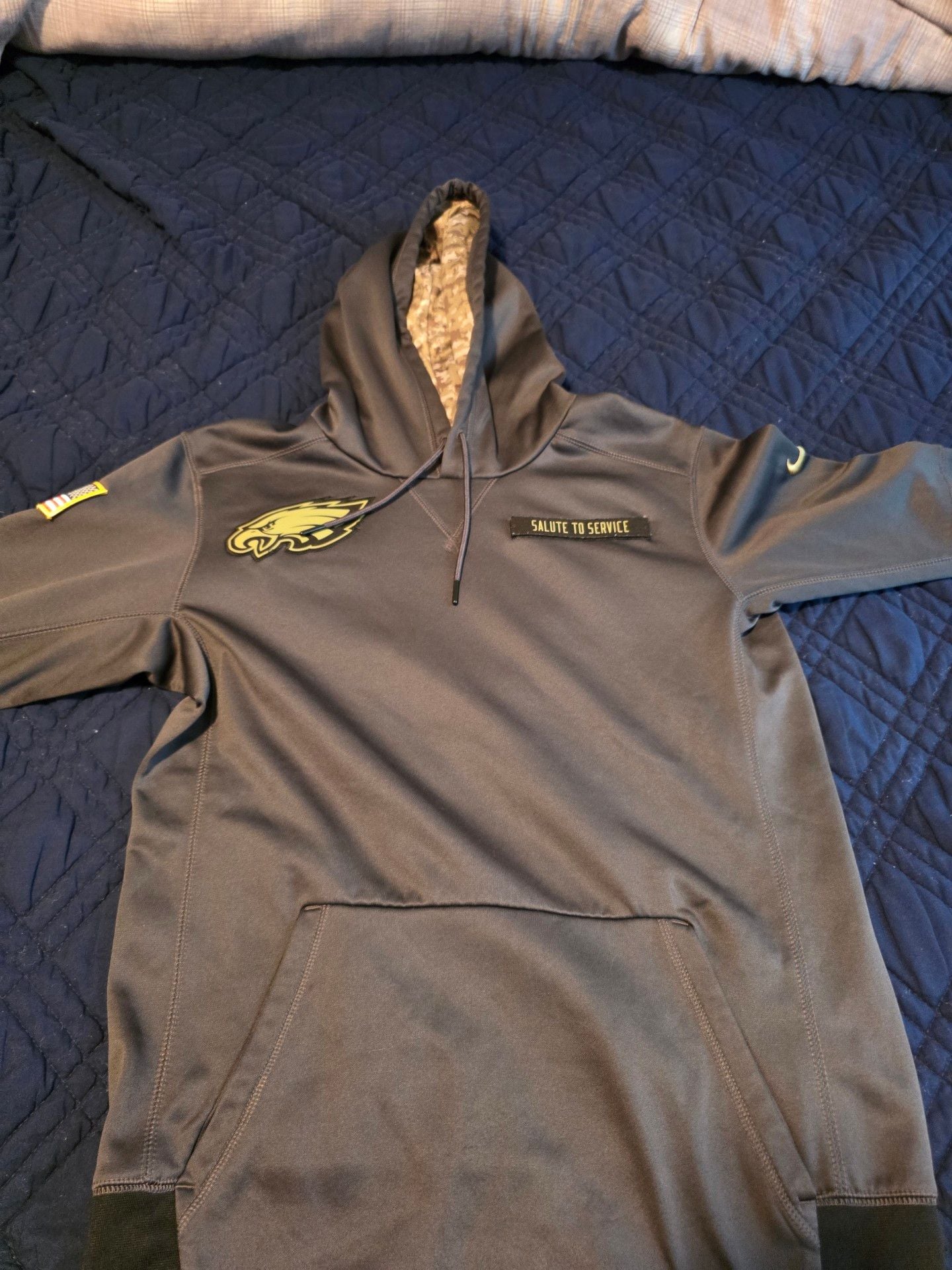 NFL Nike Philadelphia Eagles Salute To Service Hoodie 2