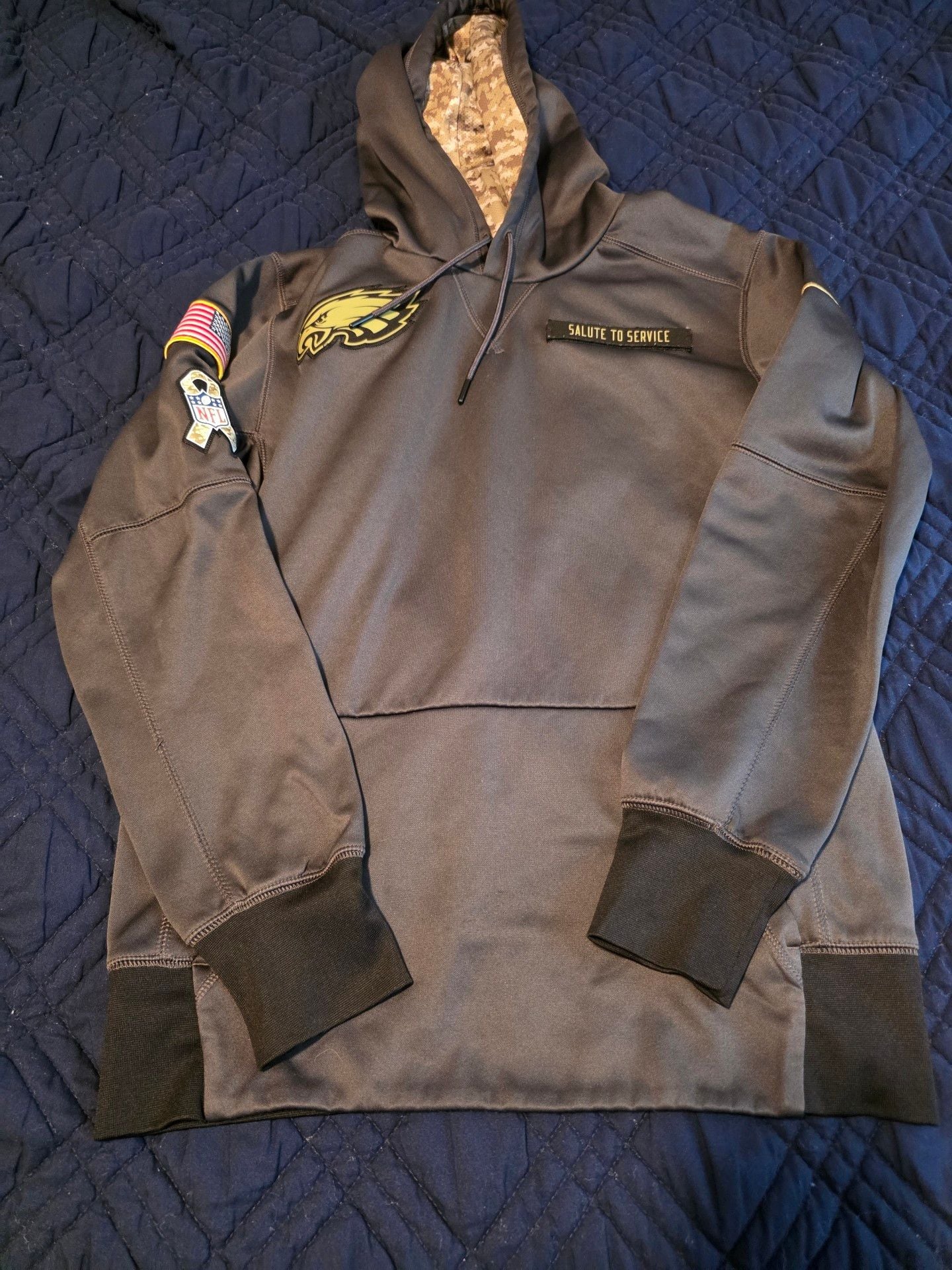 NFL Nike Philadelphia Eagles Salute To Service Hoodie 4