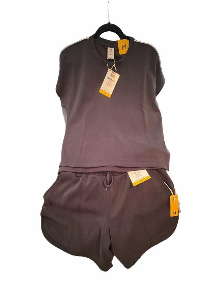 Member's Mark Sandwash Tee and Dolphin Hem Short Size M Set 1