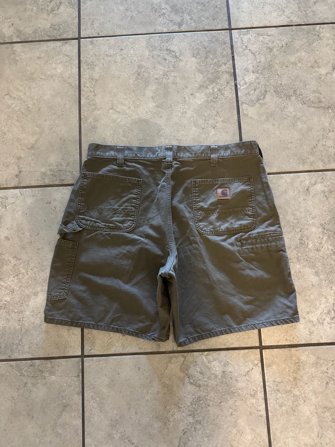 Carhartt Original Fit Carpenter Shorts Size 38 2
