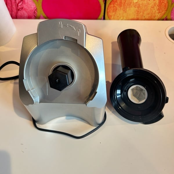 Yonanas Frozen Treat Maker Model 901 Silver and Black
