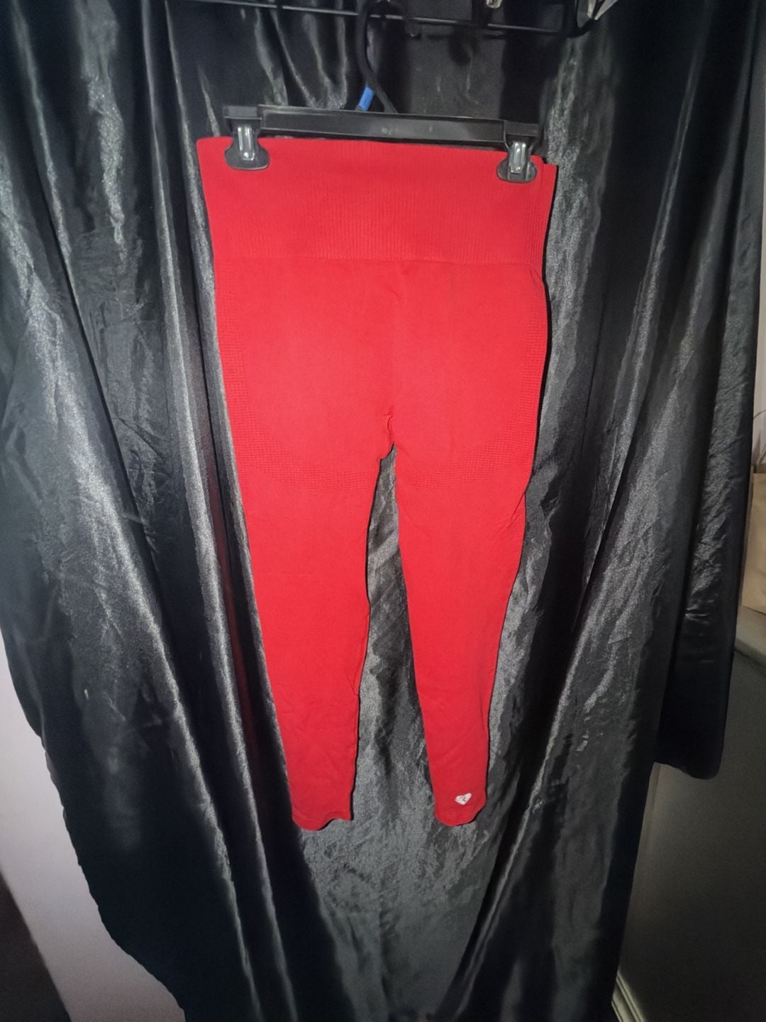 Womens Best Power Seamless Leggings Red 7