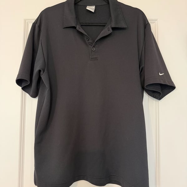 Nike Golf Polo Size L Black