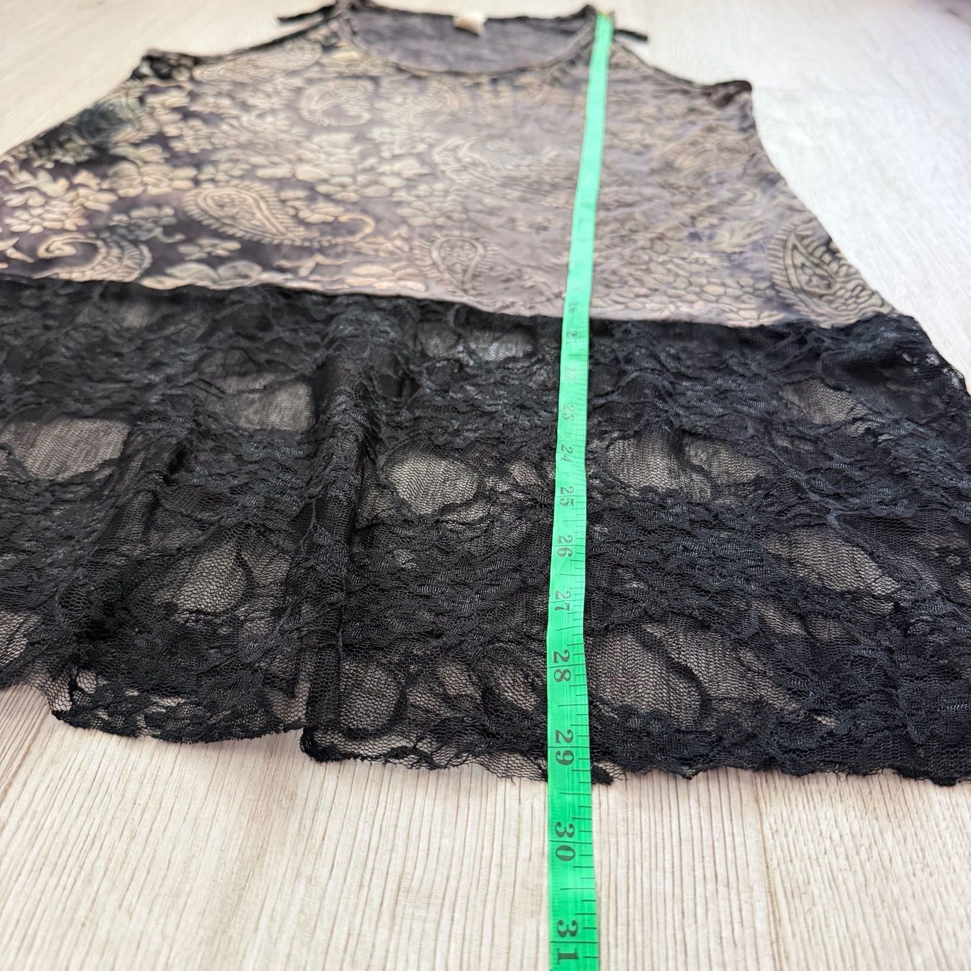 Y2K Velvet Lace Tank  7