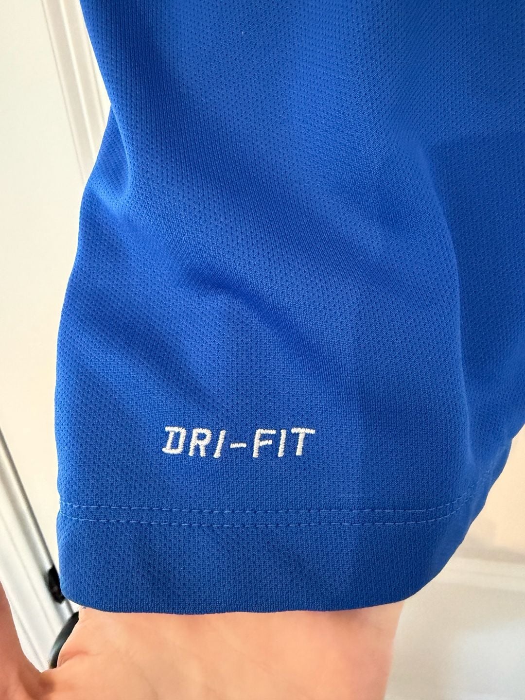 Nike Laser II Dri-Fit Polo Shirt Size L Royal Blue White 3