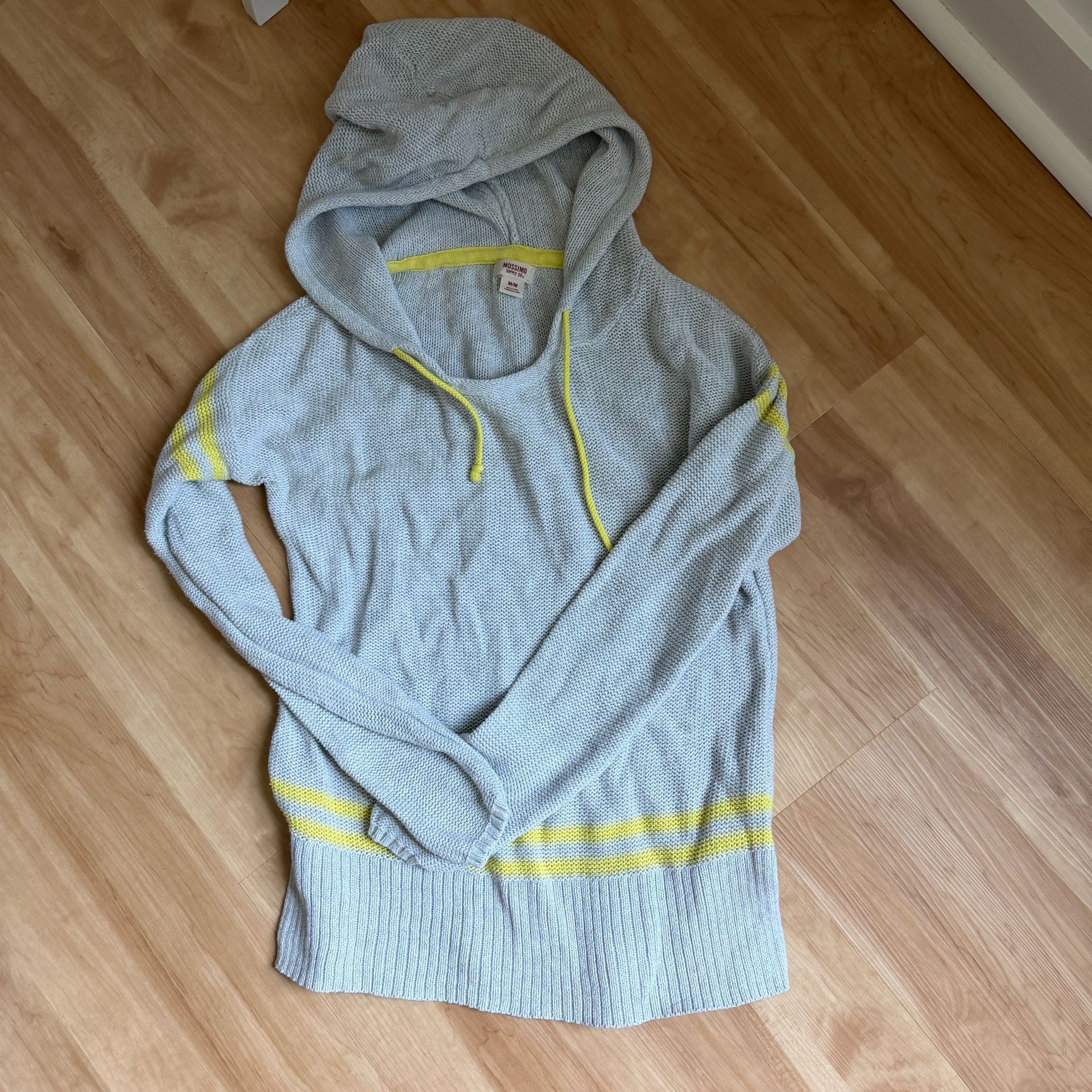 Supply Co Long Sleeve Hoodie Sweatshirt Gray 2