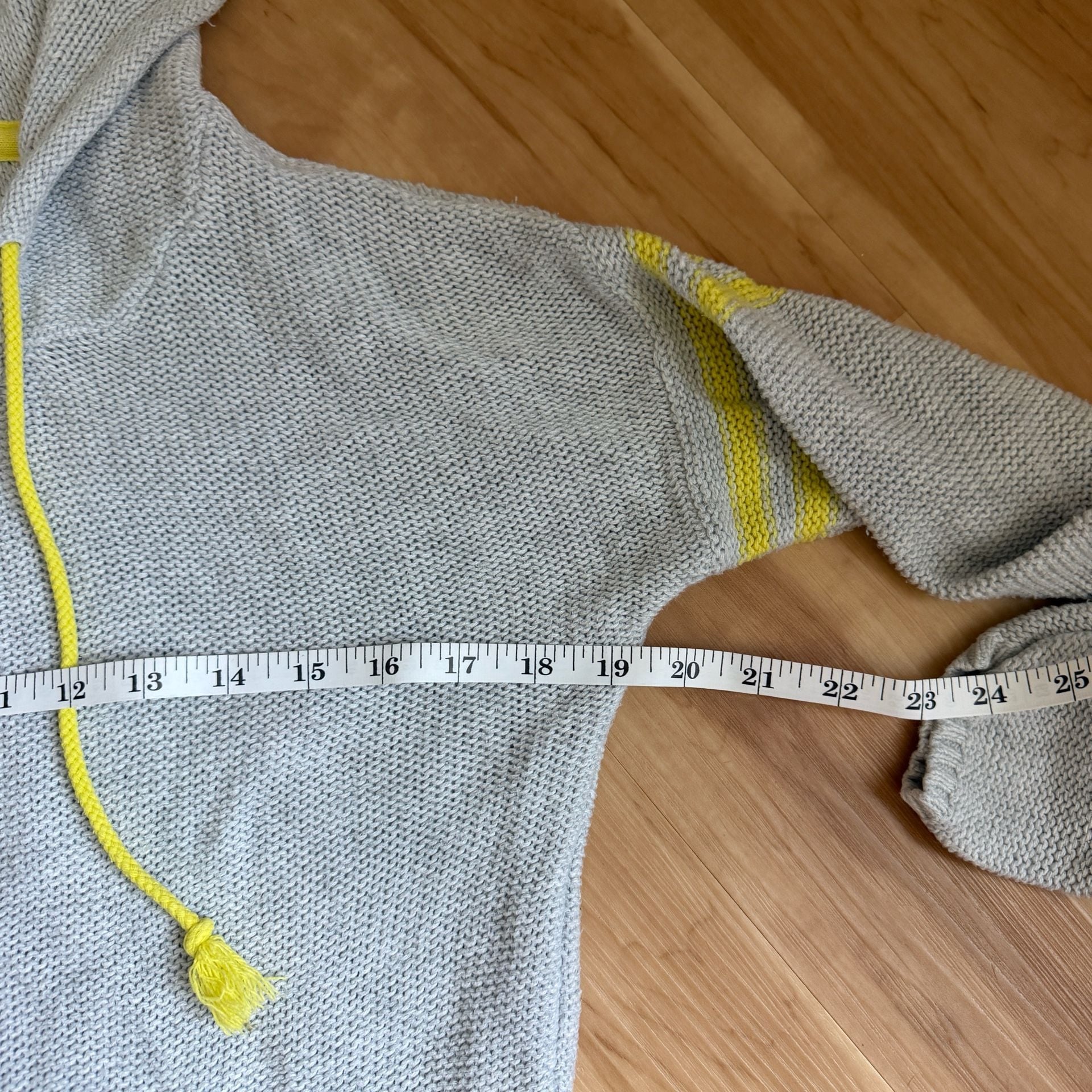 Supply Co Long Sleeve Hoodie Sweatshirt Gray 5
