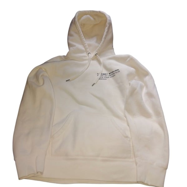 Lindsey Stirling Official Concert Merch 2023 Quote Hoodie - Off-White/Cream