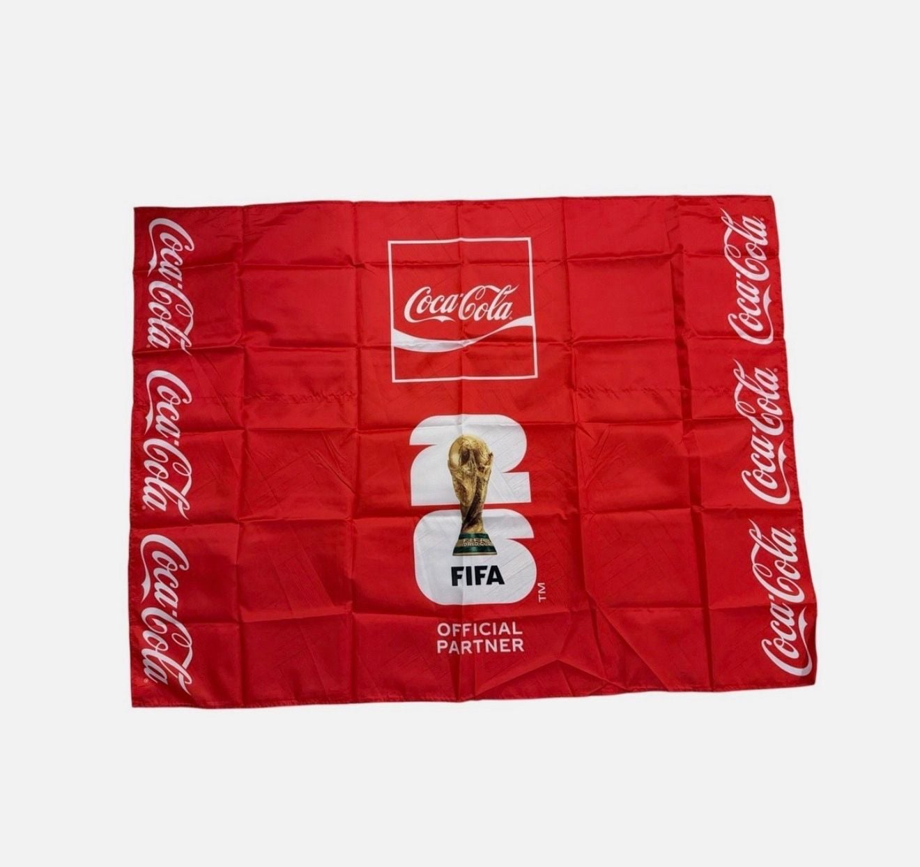Coca-Cola FIFA World Cup Official Partner Promotional Flag 1