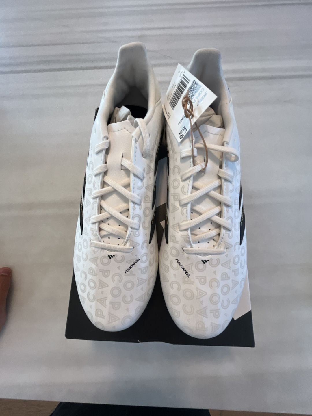 Adidas Copa Pure III League Size 5 White Soccer Cleats 2