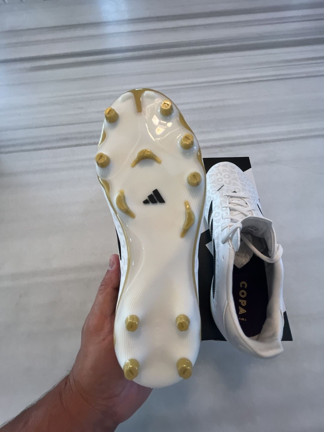 Adidas Copa Pure III League Size 5 White Soccer Cleats 8