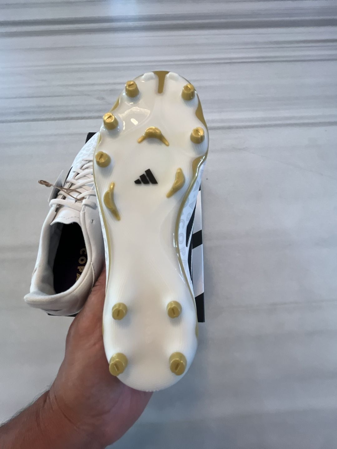 Adidas Copa Pure III League Size 5 White Soccer Cleats 9