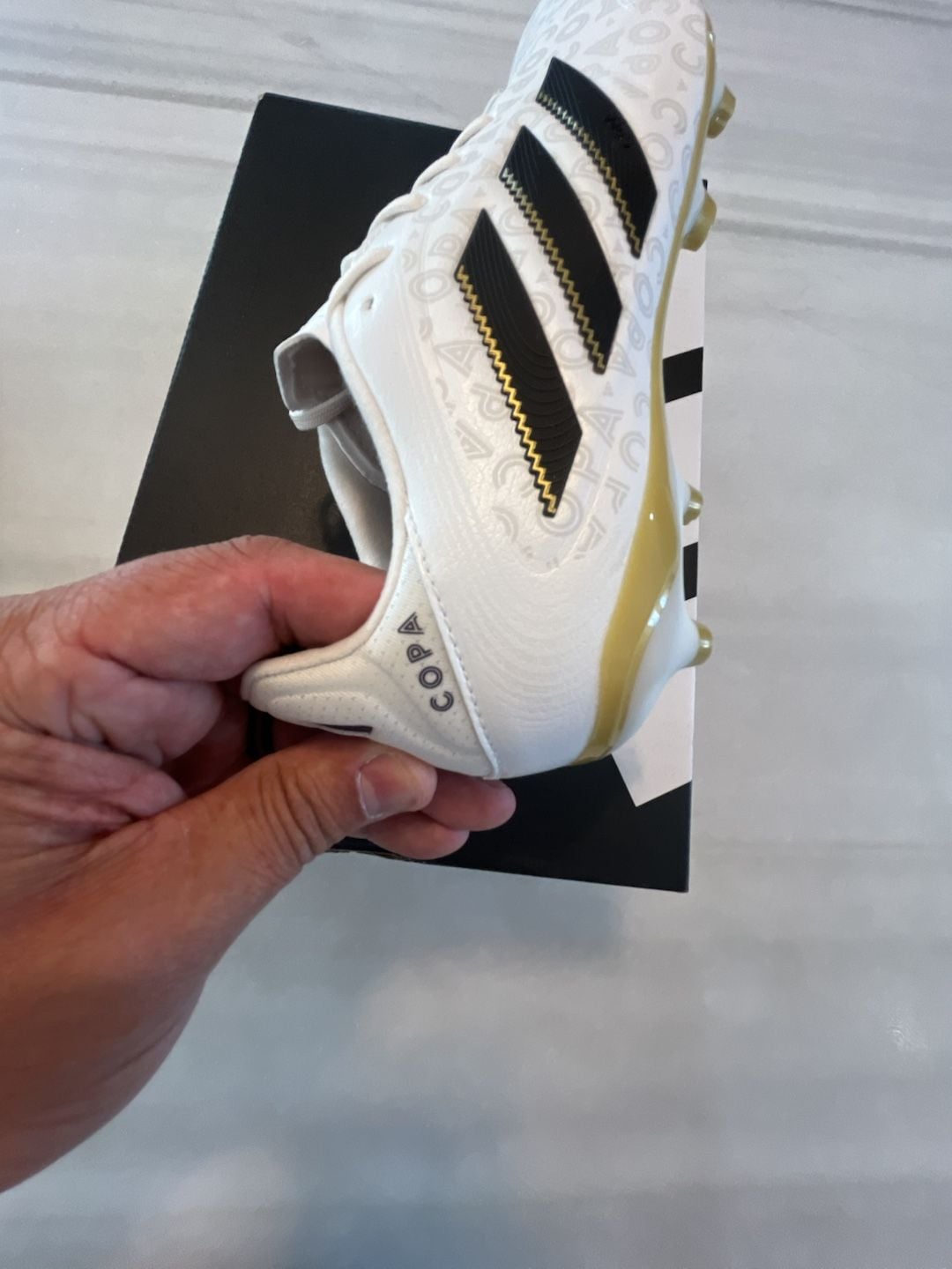Adidas Copa Pure III League Size 5 White Soccer Cleats 10