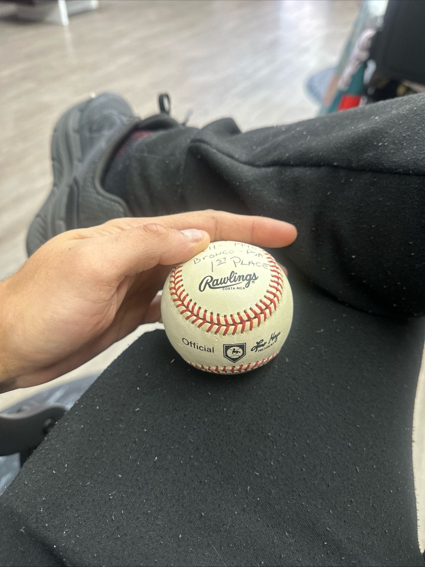 Rawlings Official California League Baseball Gagliardi Pres 1