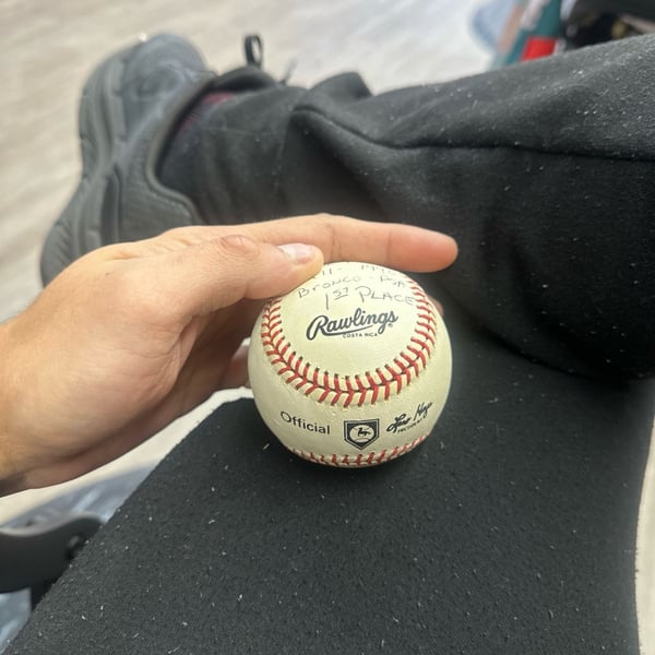 Rawlings Official California League Baseball Gagliardi Pres