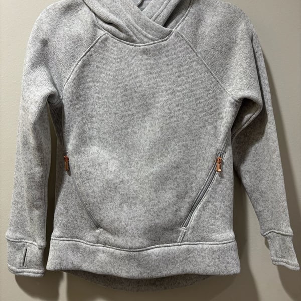 Old Navy Kids Activewear Hoodie Size XS (5) Gray