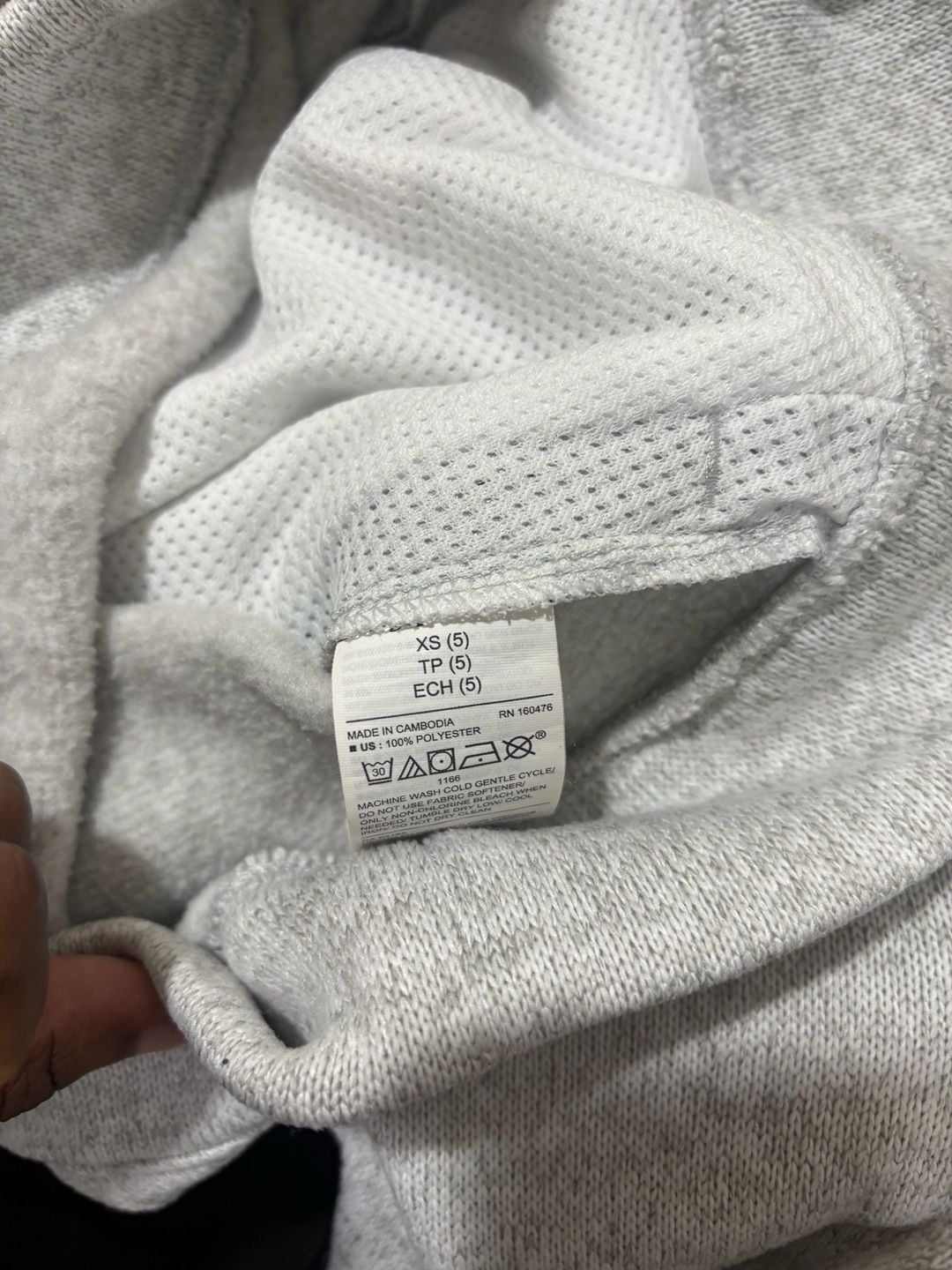 Old Navy Kids Activewear Hoodie Size XS (5) Gray 8