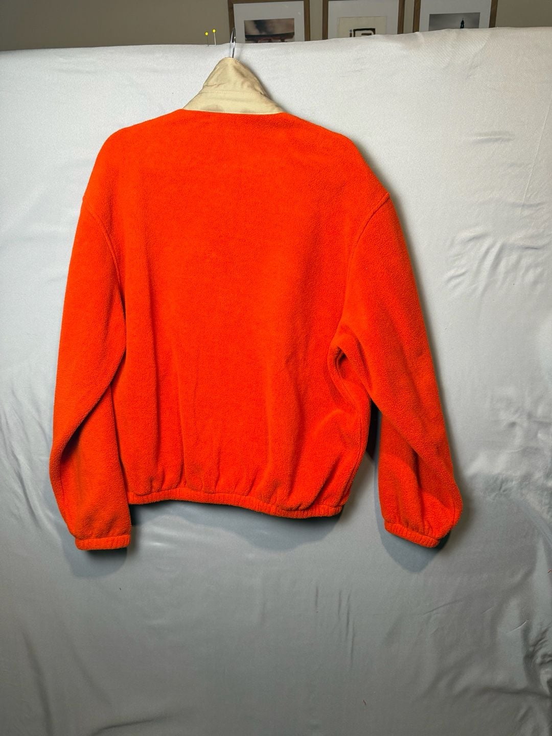 Vintage 1990s Polo by Ralph Lauren Fleece Jacket Orange 8
