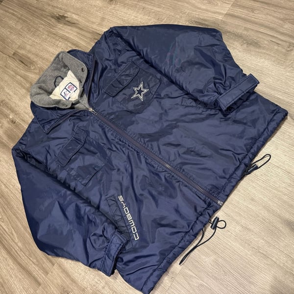 Vintage 90s Logo Athletic Dallas Cowboys Game Day Jacket XL

