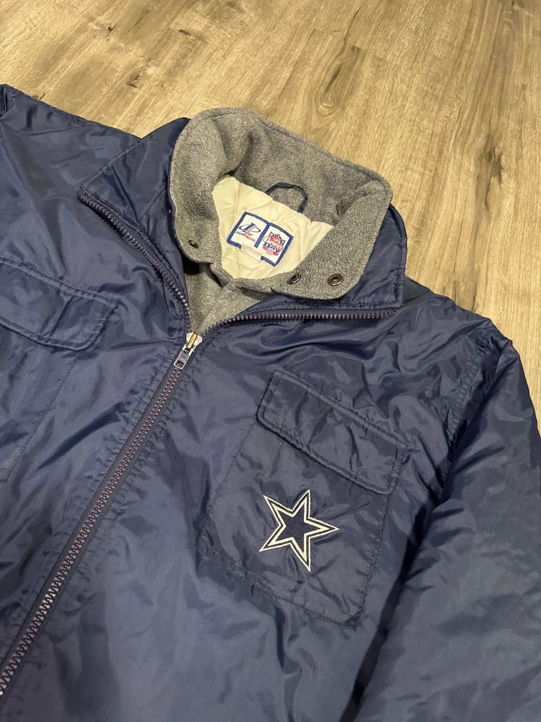 Vintage 90s Logo Athletic Dallas Cowboys Game Day Jacket XL

 9