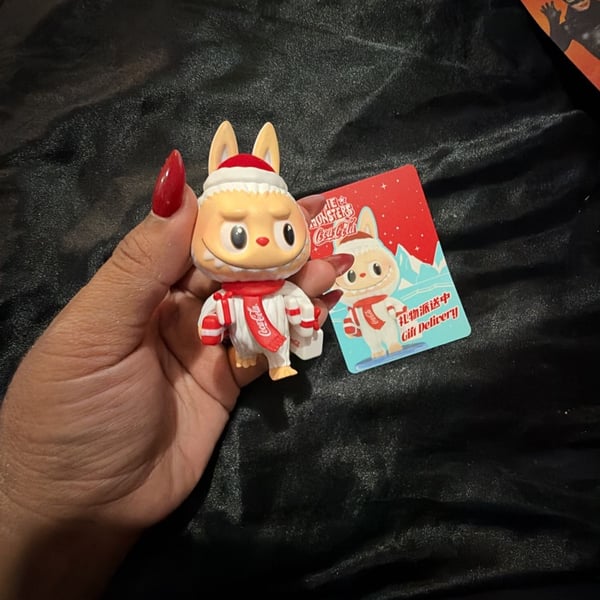 Pop Mart Labubu The Monsters Coca-Cola Gift Delivery Figure