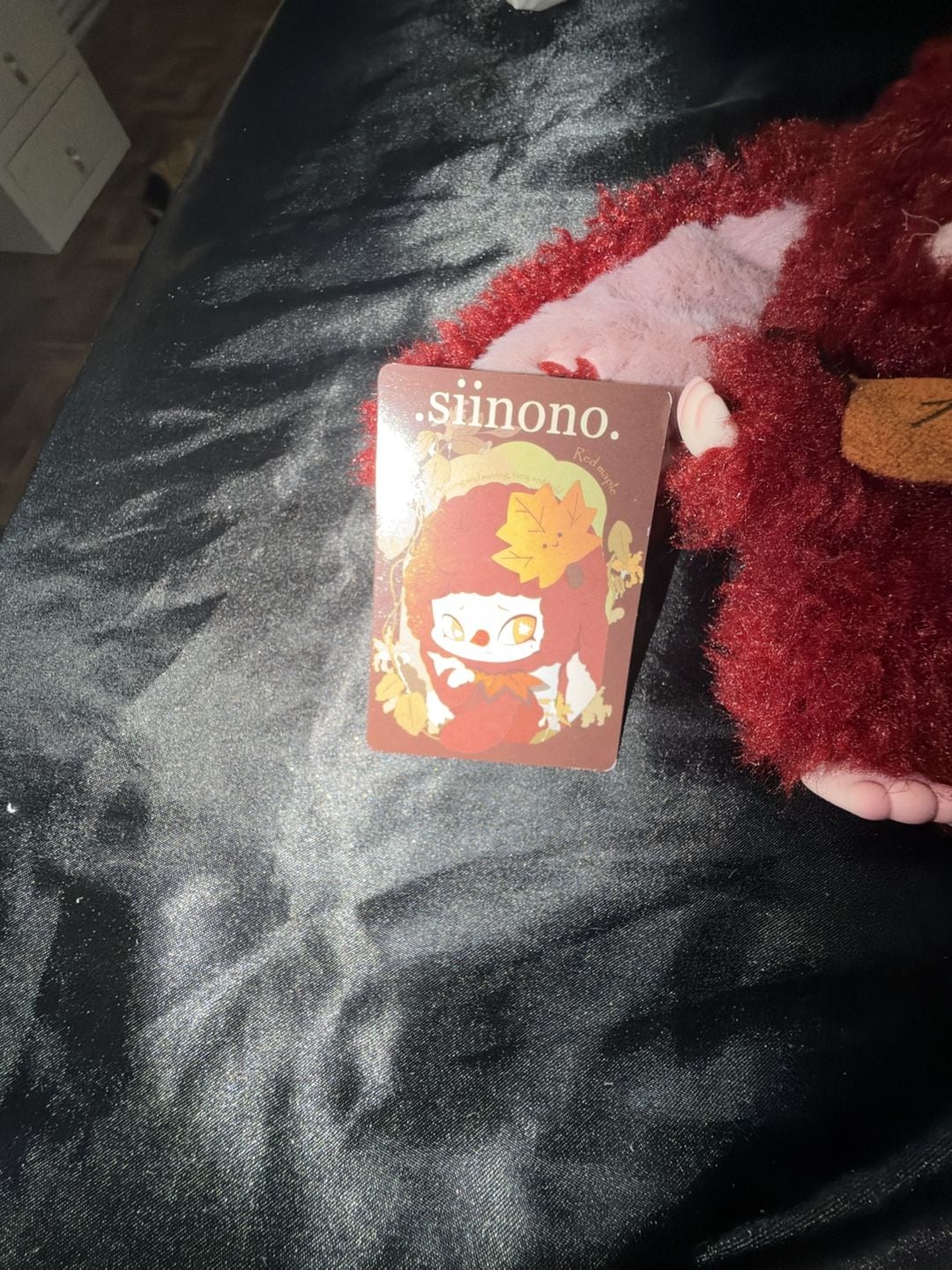 Siinono The Whisper Series Red Maple Plush Doll Figure 2