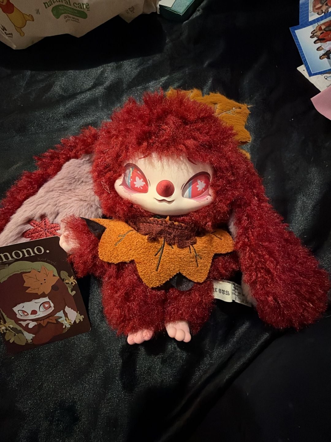 Siinono The Whisper Series Red Maple Plush Doll Figure 5