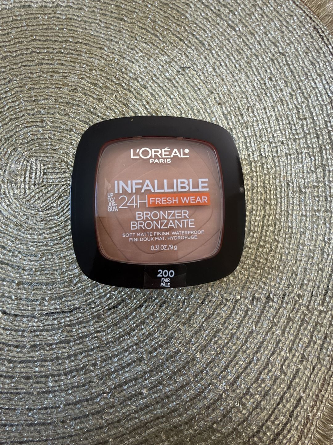 L'Oreal Infallible 24H Fresh Wear Soft Matte Bronzer 200 Fair 1