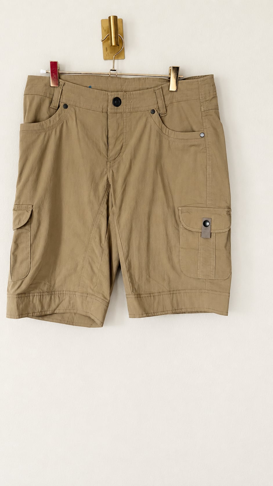 KÜHL Women’s Size 8 Khaki Cargo Bermuda Hiking Shorts 2