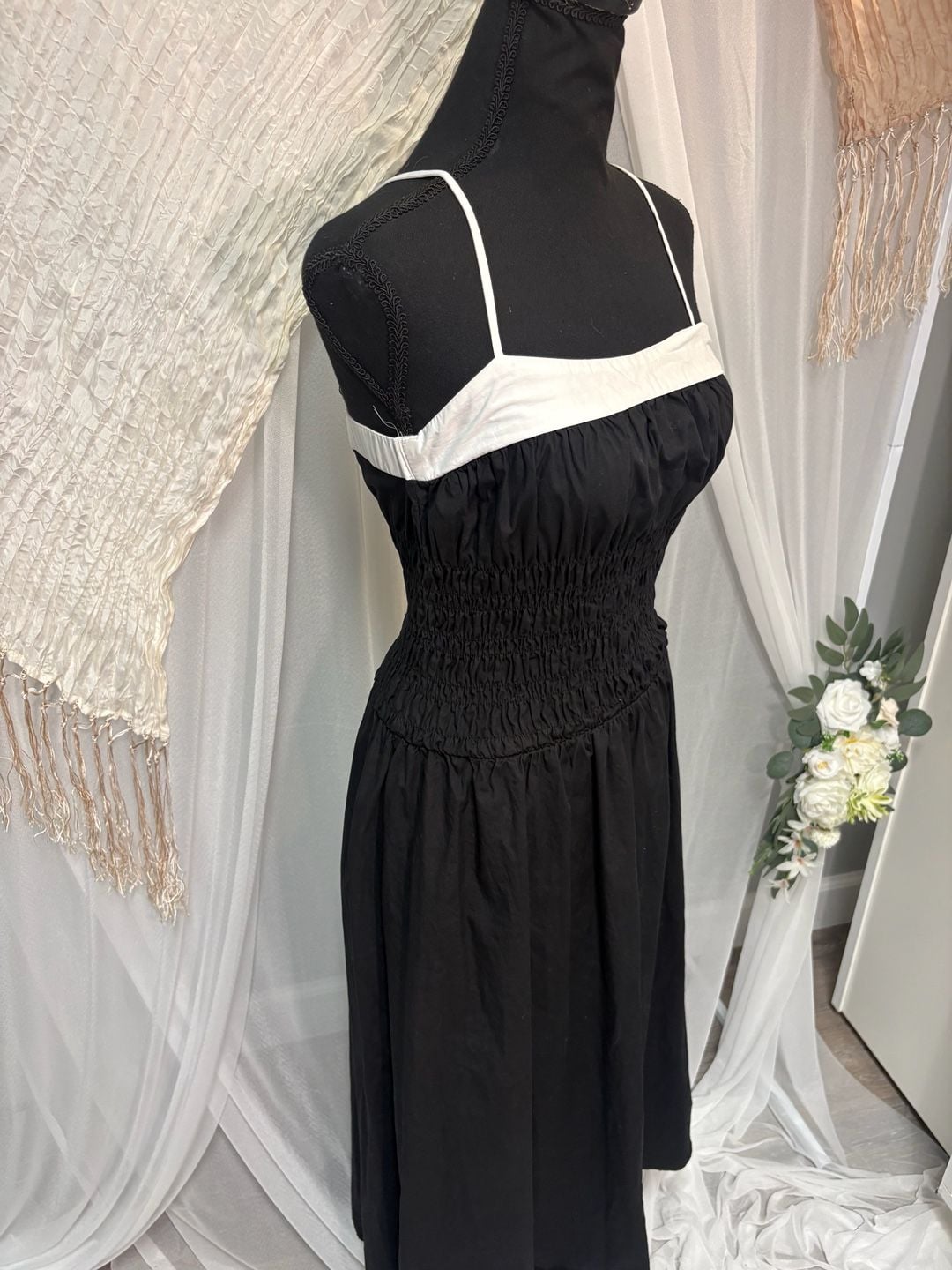Elan Colorblock Maxi Dress 3