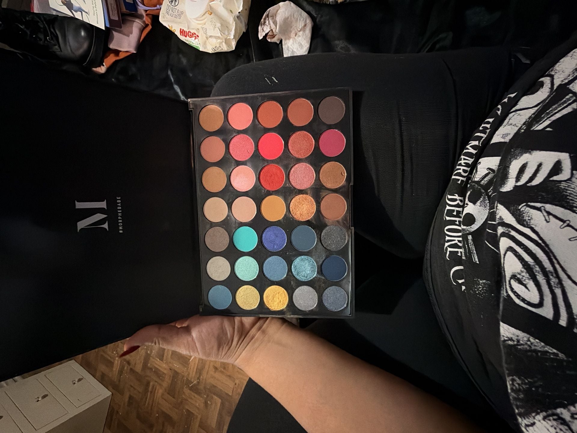 Morphe 35H Hot Spot Artistry Eyeshadow Palette 7