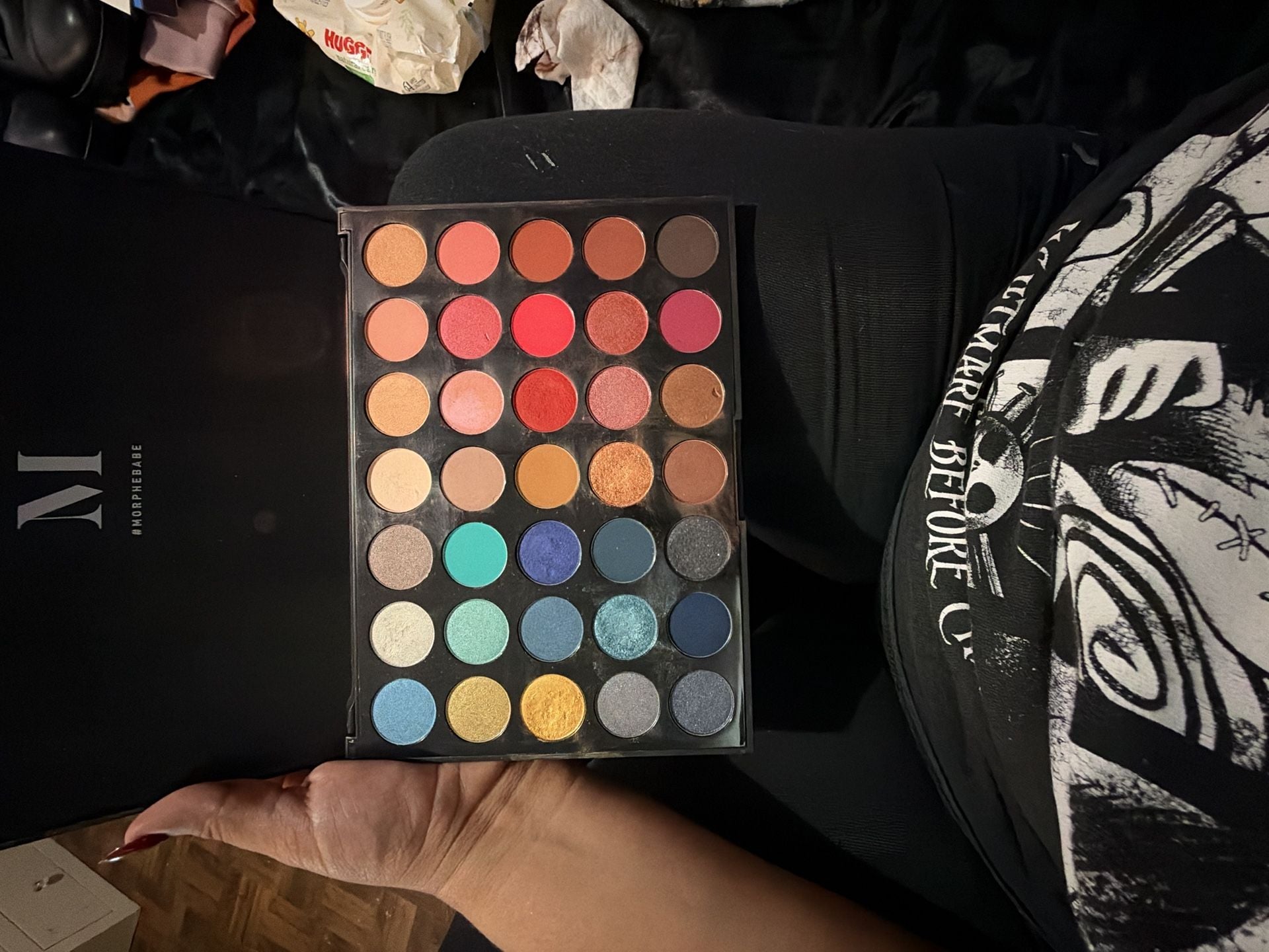 Morphe 35H Hot Spot Artistry Eyeshadow Palette 9