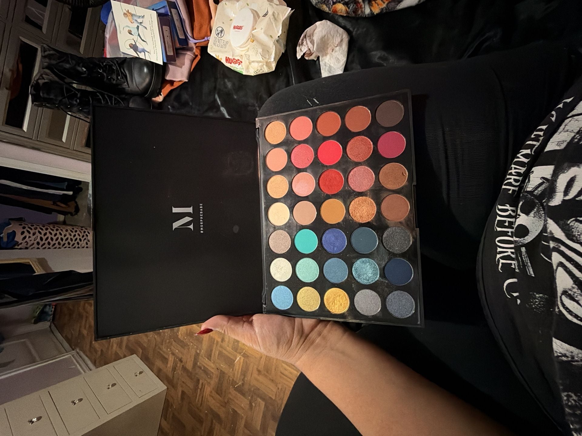 Morphe 35H Hot Spot Artistry Eyeshadow Palette 10