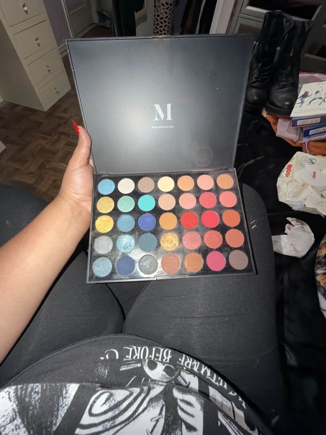 Morphe 35H Hot Spot Artistry Eyeshadow Palette 12