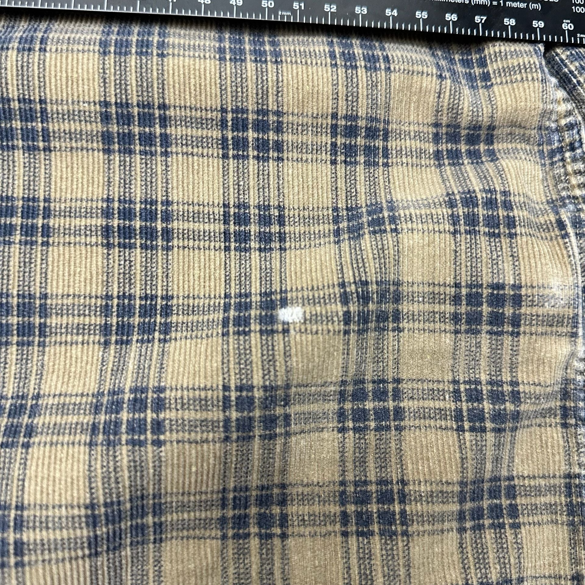 Vintage Eddie Bauer Plaid Corduroy Shirt - Large 5