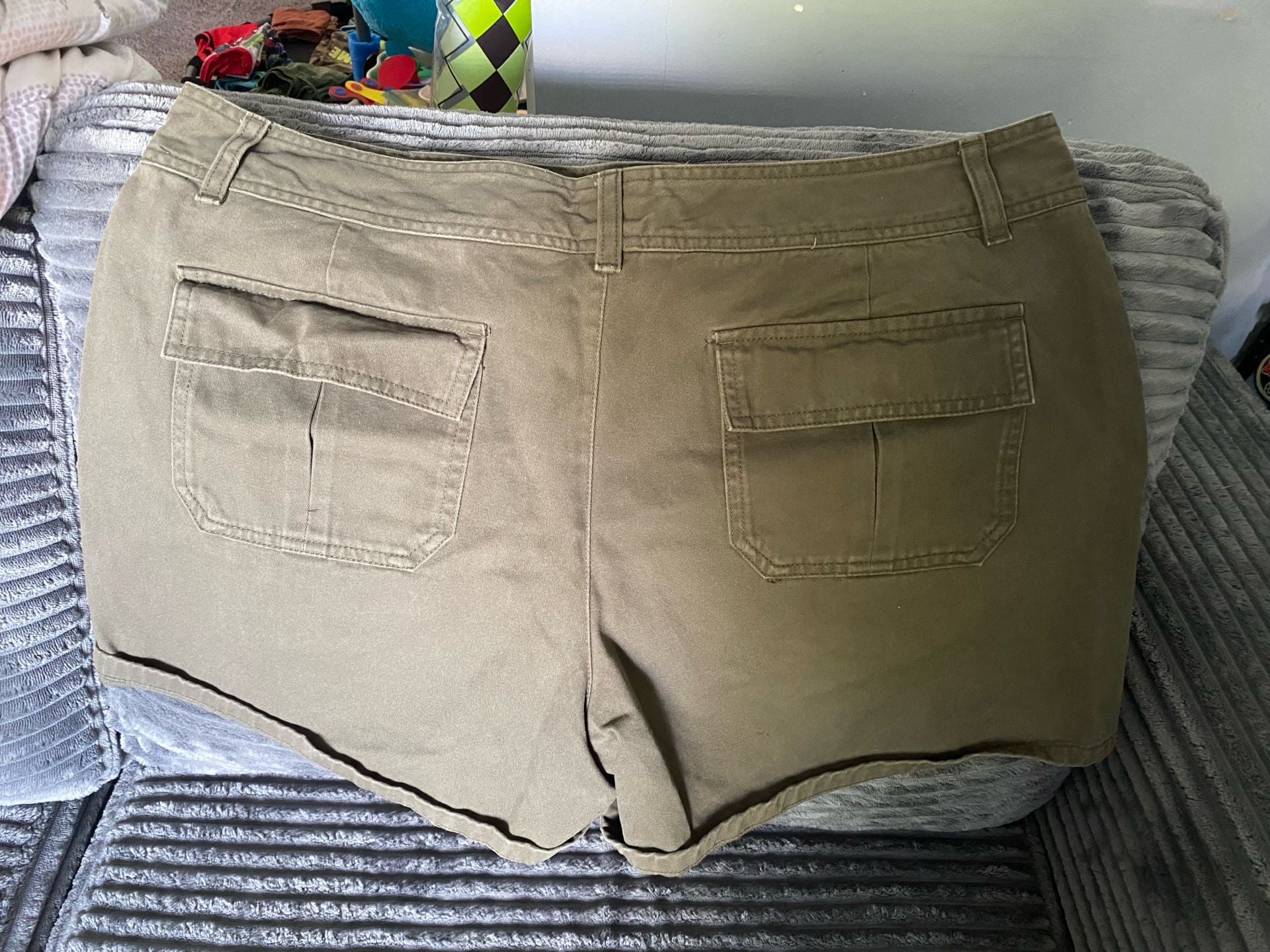 Old Navy Utility Cargo Shorts Green Olive 3