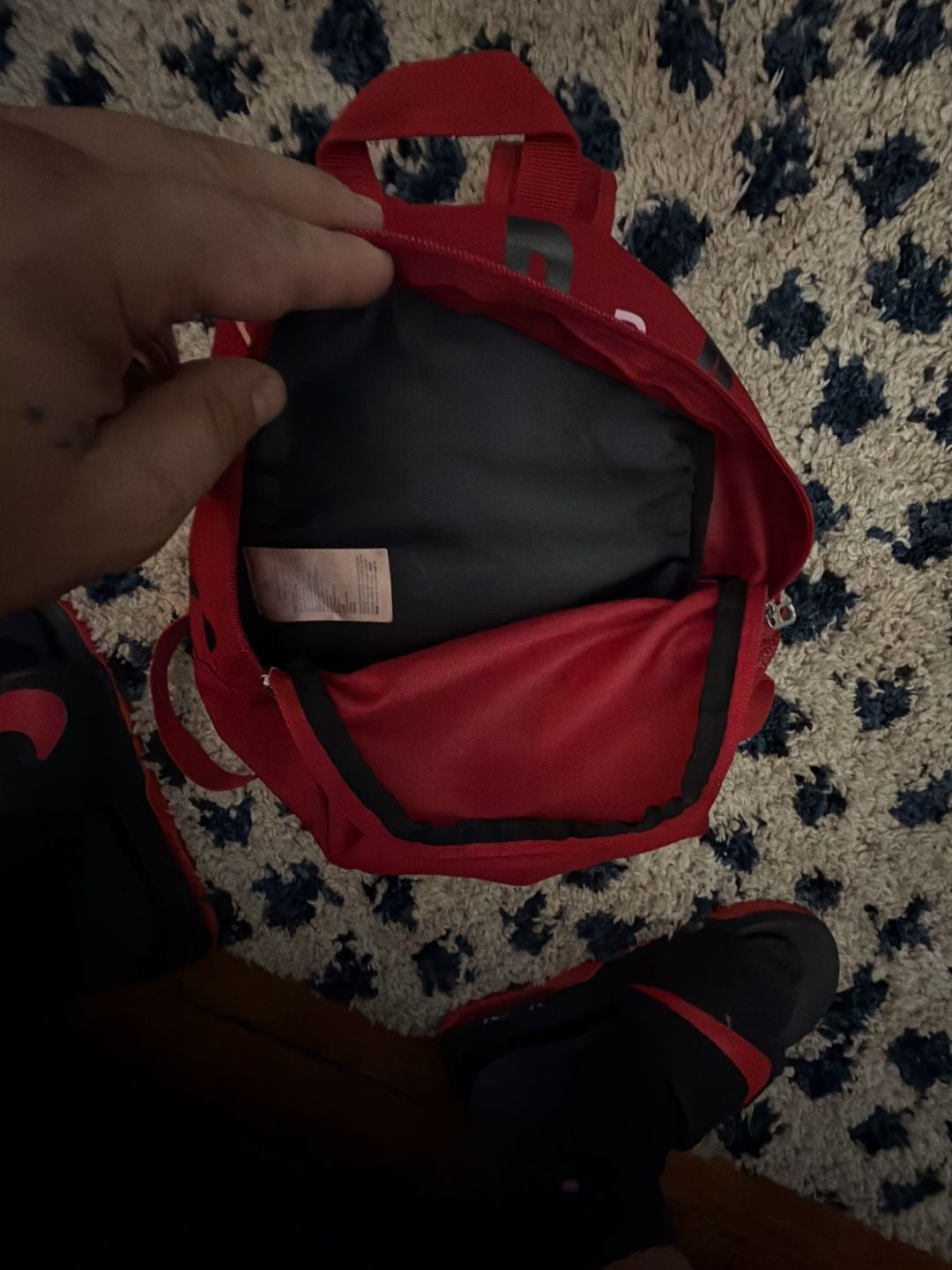 Jordan Air Patrol Backpack Gym Red 8