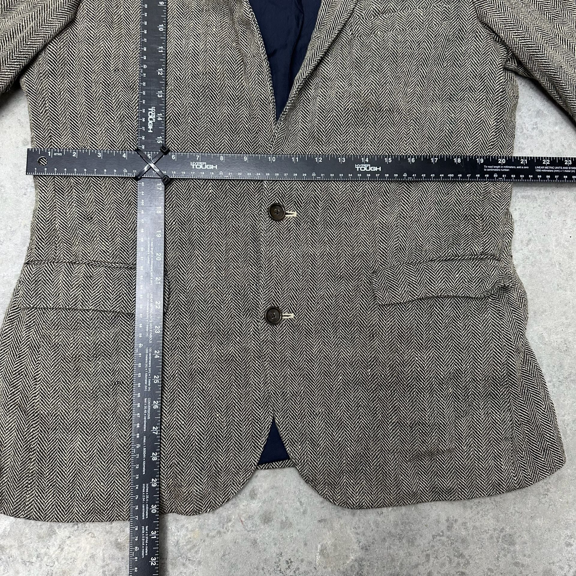 NWT J. Crew Ludlow Herringbone Linen Blazer - Size 42L 8