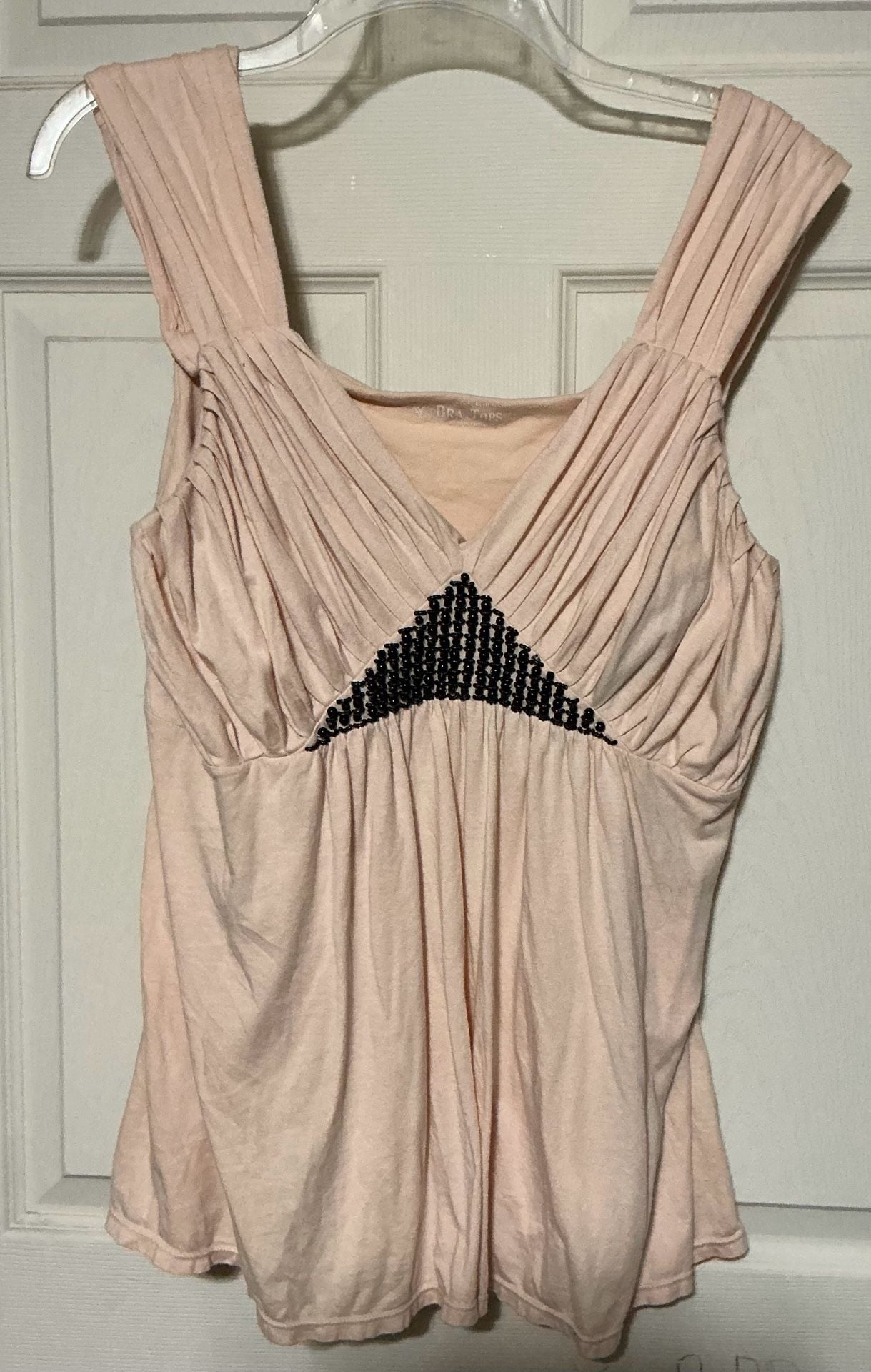 Victoria's Secret Vintage Bra Top Pink Beaded Tank Top 2