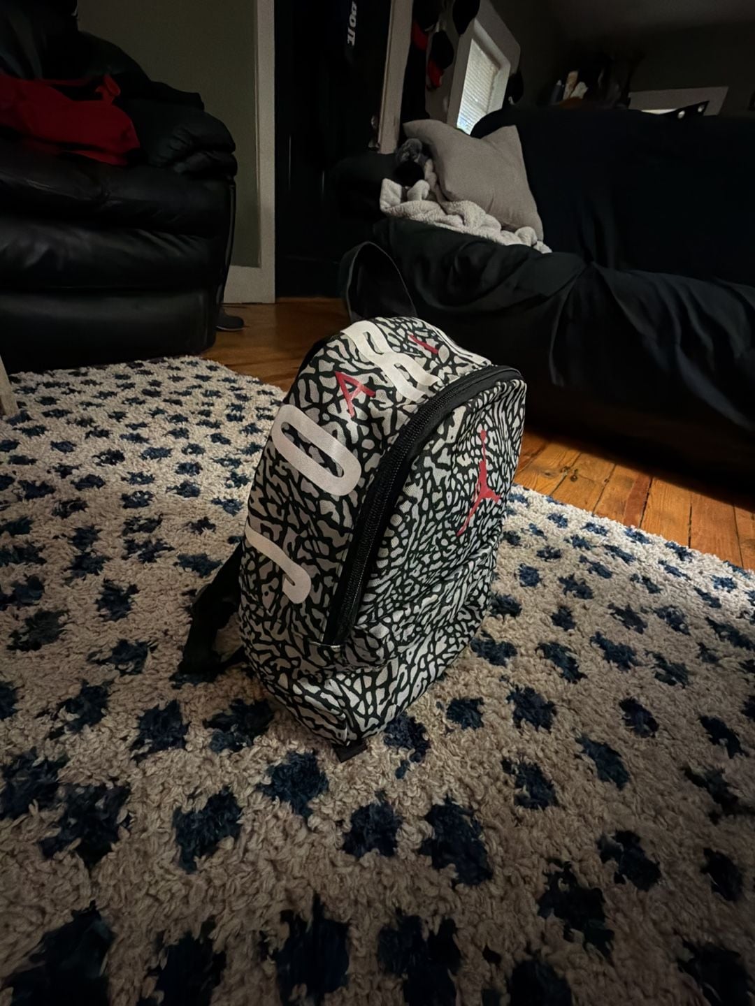 Air Jordan Mini Backpack Elephant Cement Print 3