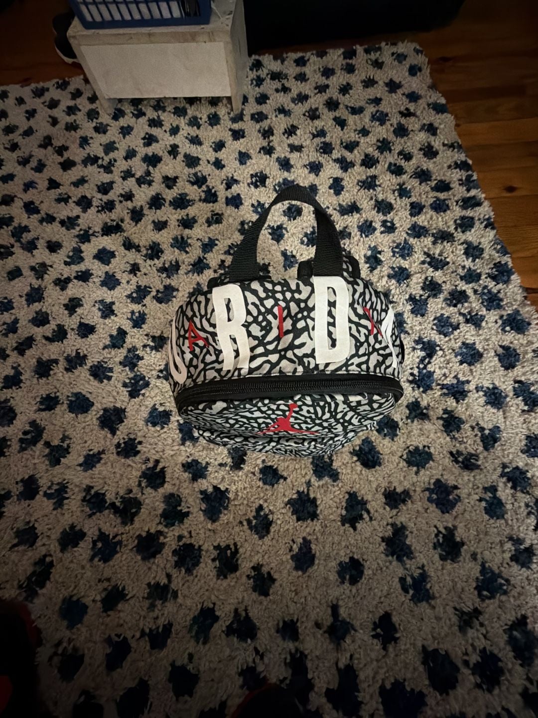 Air Jordan Mini Backpack Elephant Cement Print 4