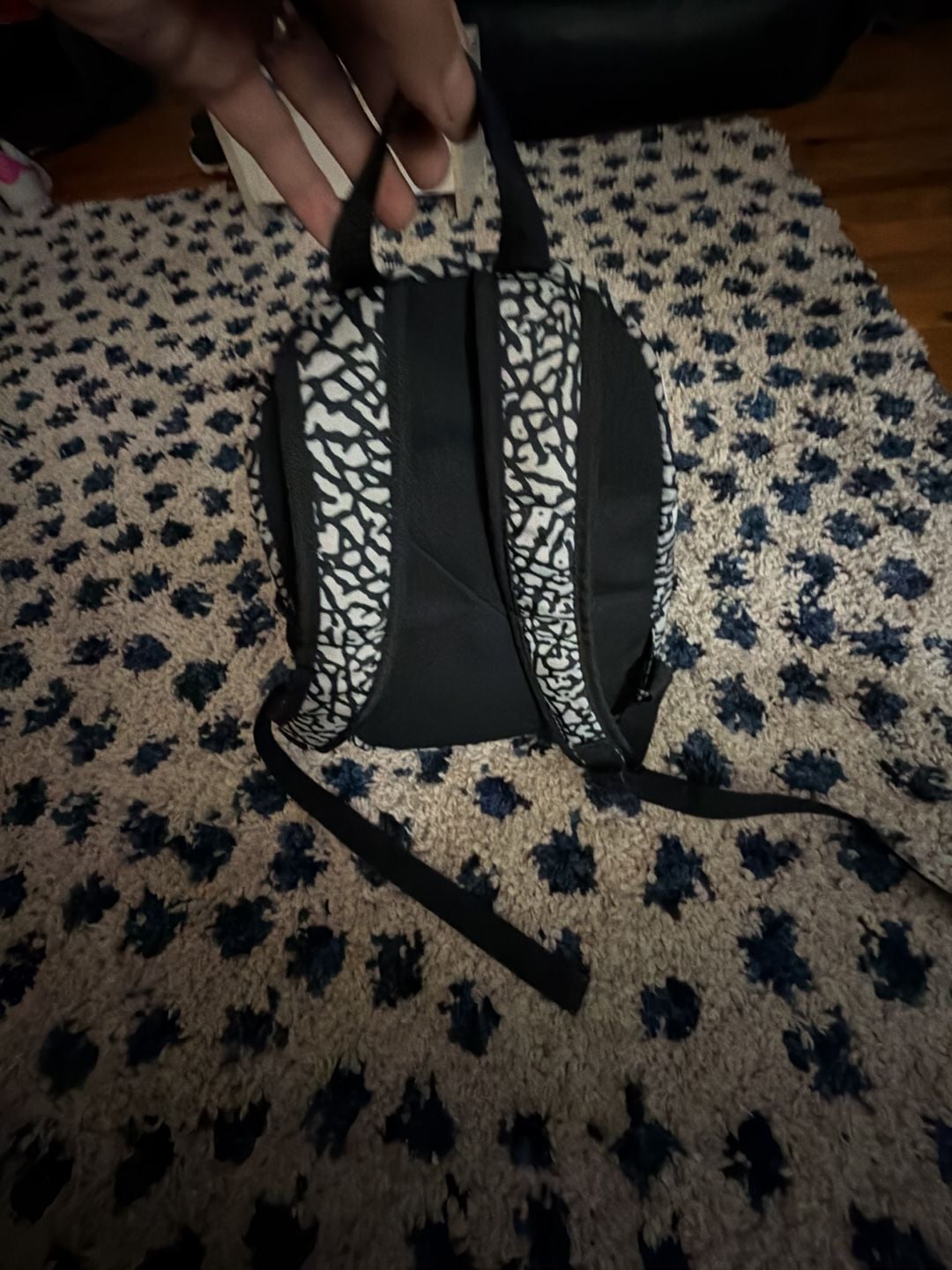 Air Jordan Mini Backpack Elephant Cement Print 6