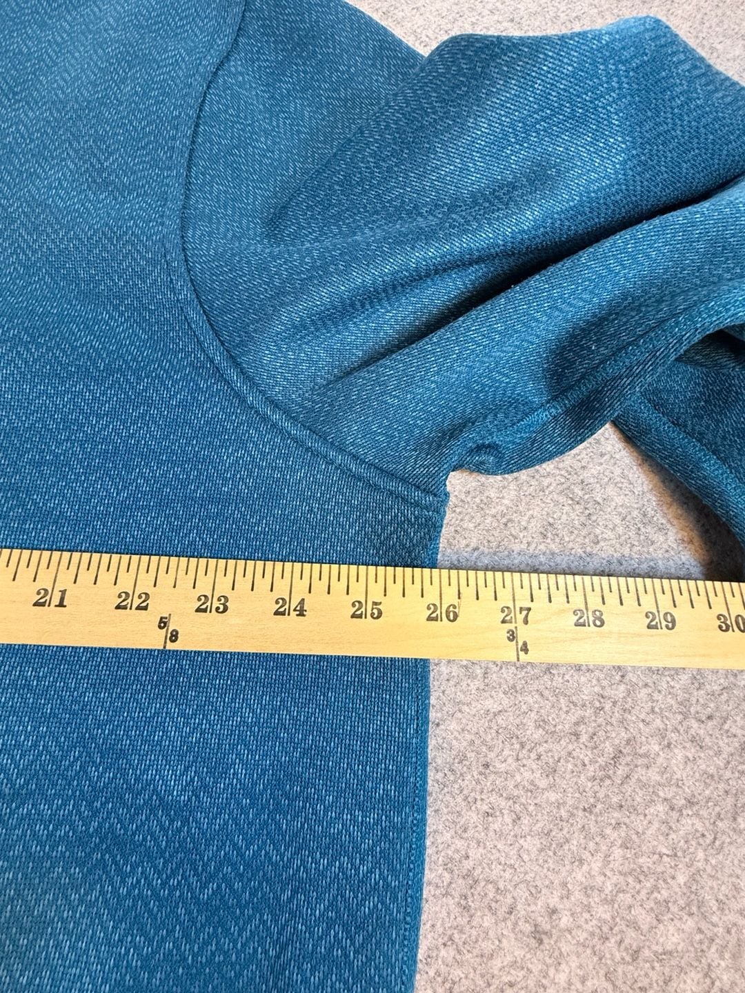 Under Armour ColdGear 1/4 Zip Pullover Size XXL Blue Fleece Sweater 8