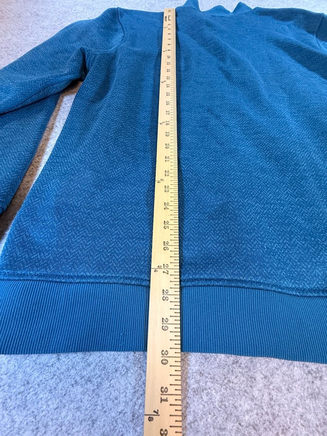 Under Armour ColdGear 1/4 Zip Pullover Size XXL Blue Fleece Sweater 9