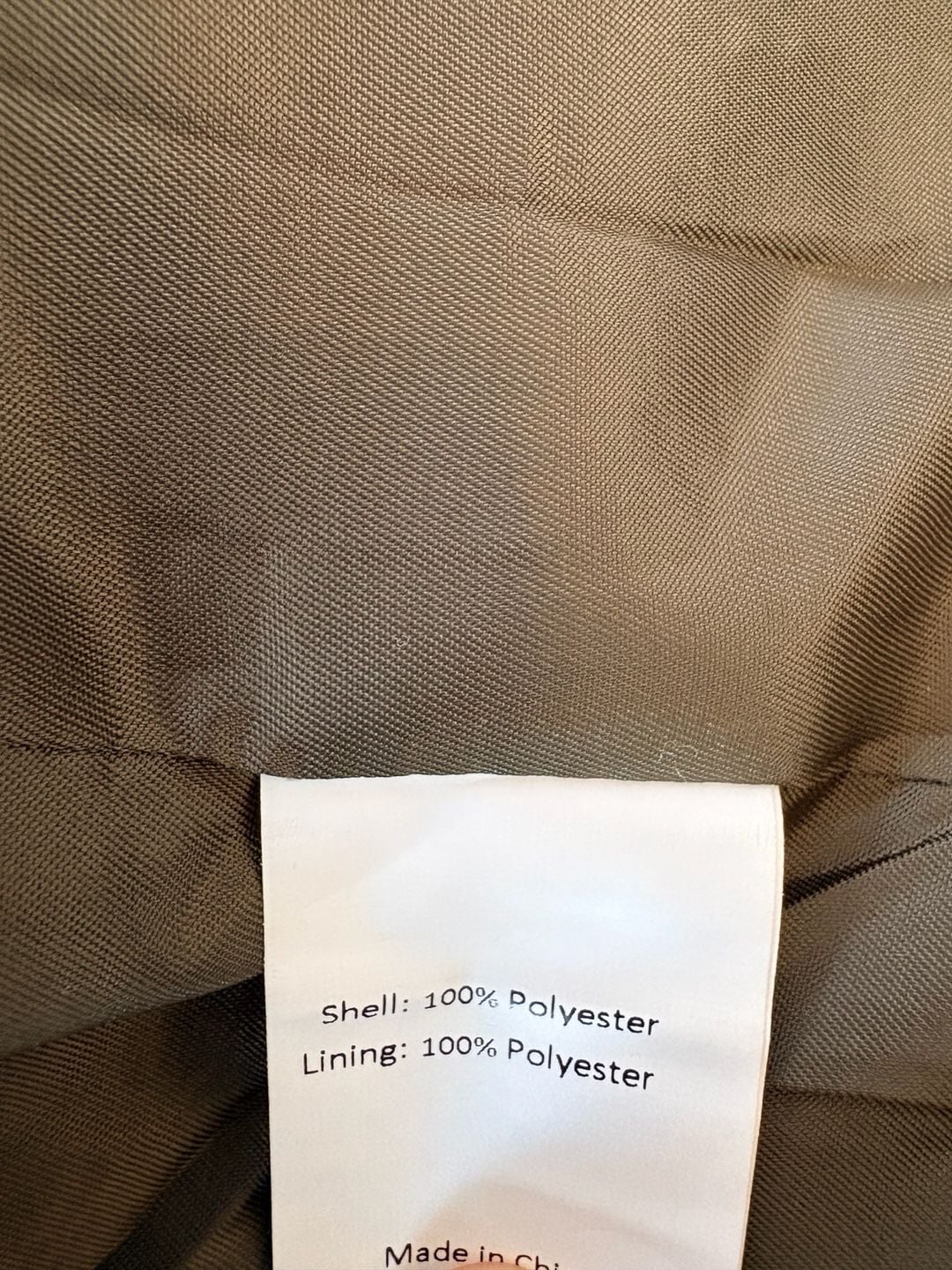 Allegra K Olive Green Trench Coat | Women’s L | Structured Pea Coat (103) 6