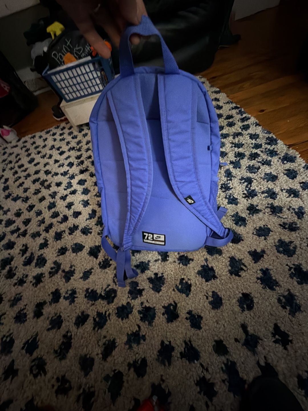Nike Elemental Shoebox Backpack World Indigo Orange 6