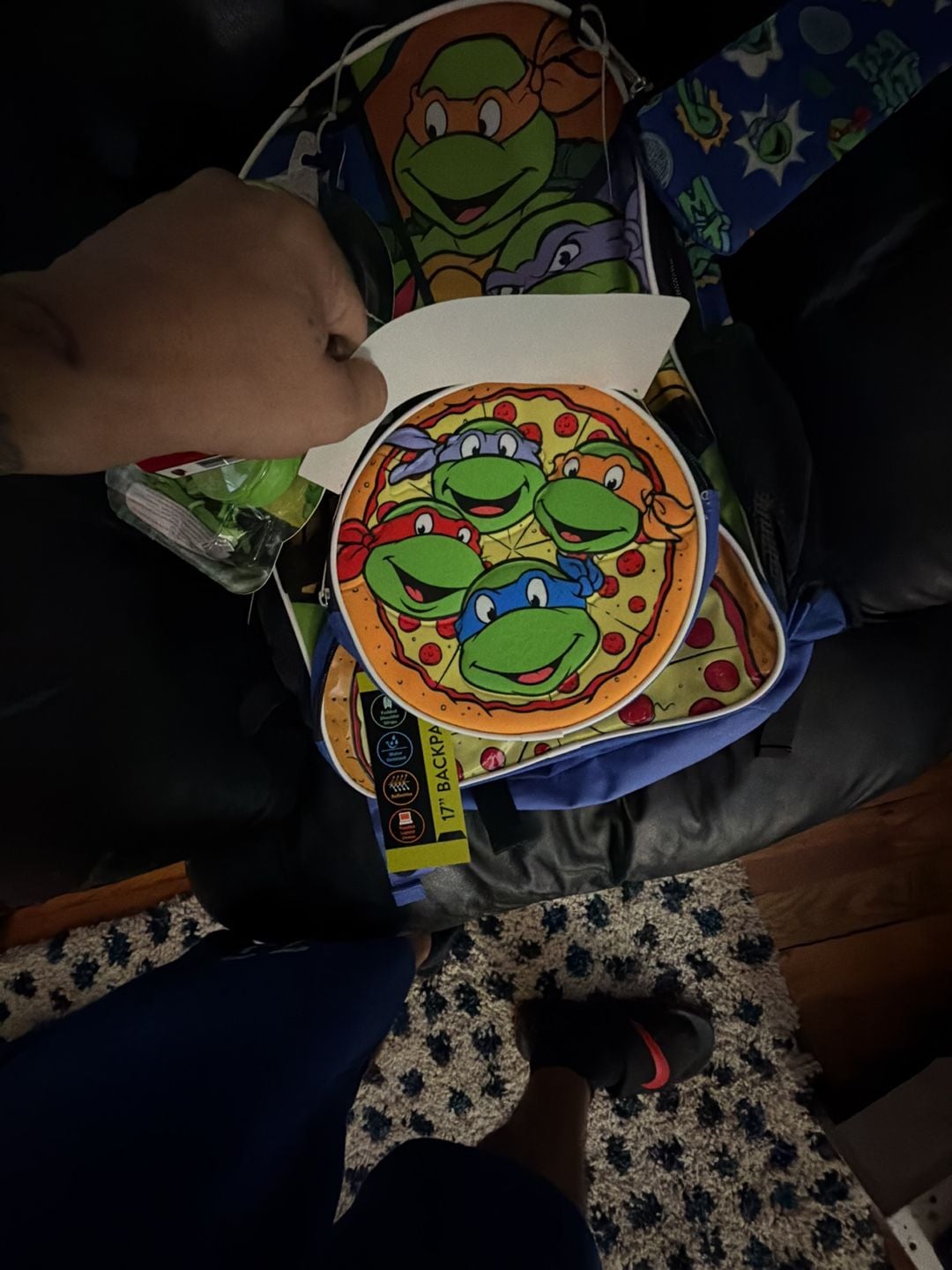 Teenage Mutant Ninja Turtles 6-Piece Backpack Set with Headphones 8